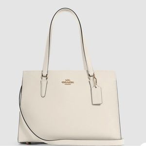 Coach Tatum Carry All Chalk/IM Gold